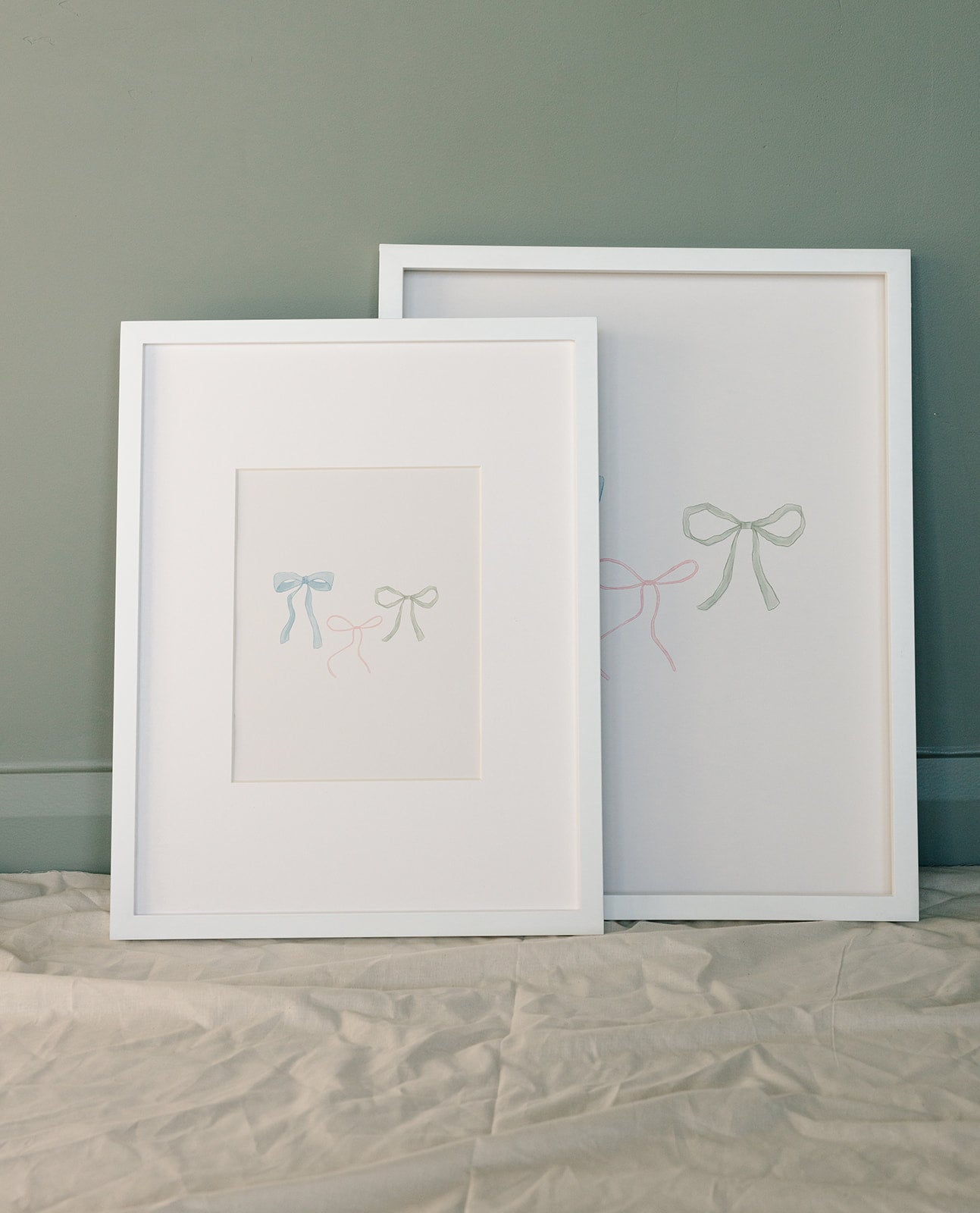Ribbon Bow Print