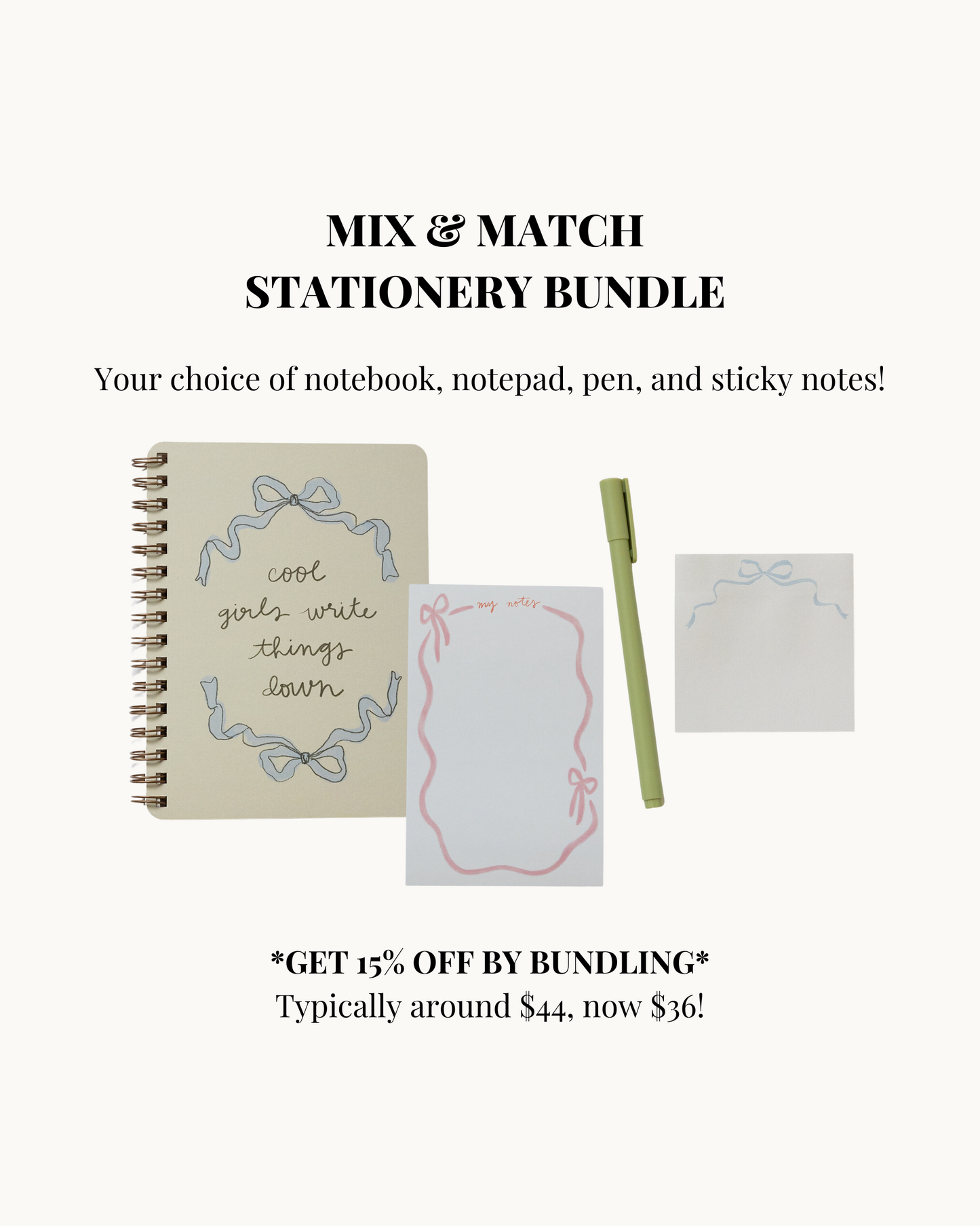 Stationery Bundle