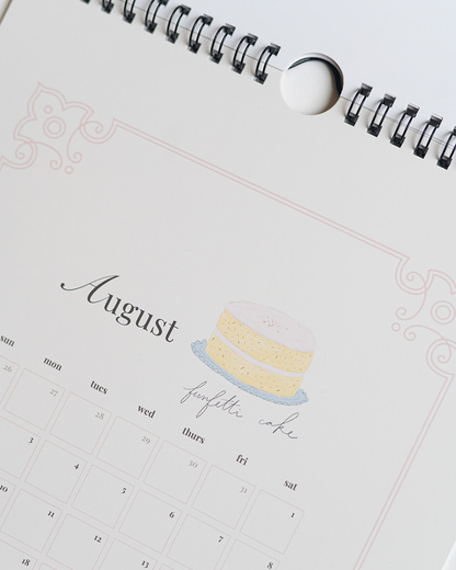The Great British Cake Calendar