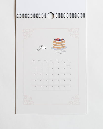 The Great British Cake Calendar