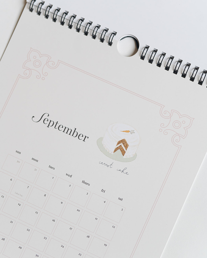 The Great British Cake Calendar