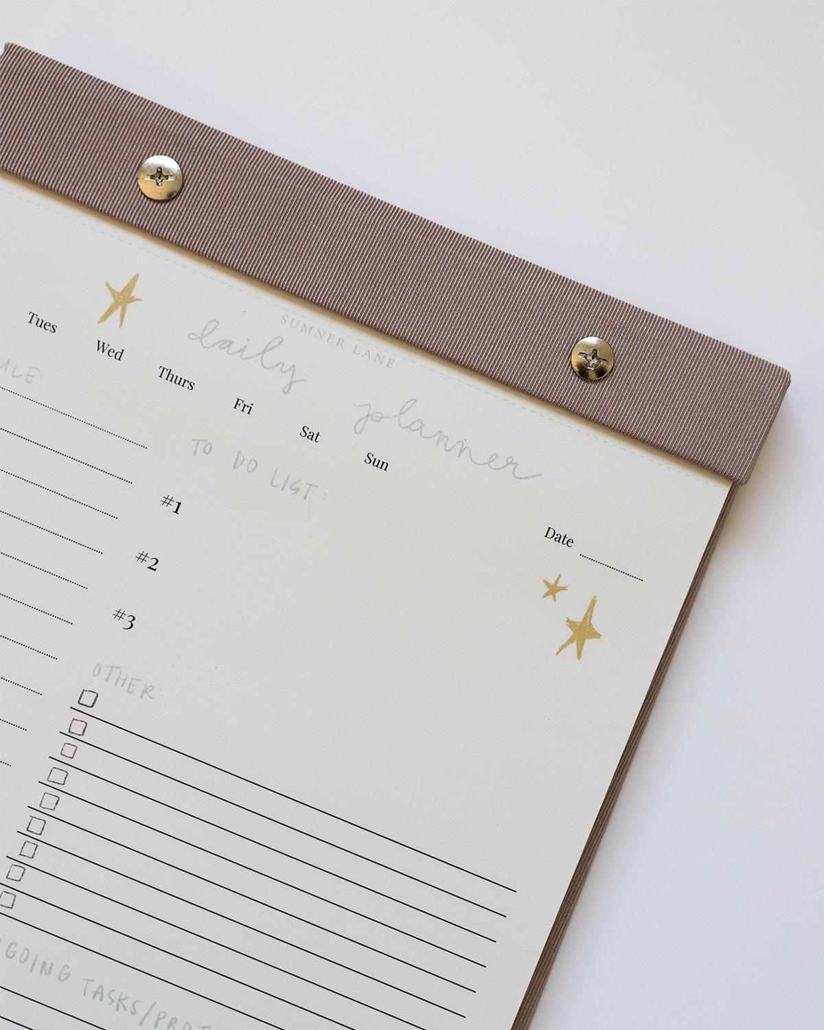 Daily Planner Notepad (B-Grade--40% off automatically applies at checkout)