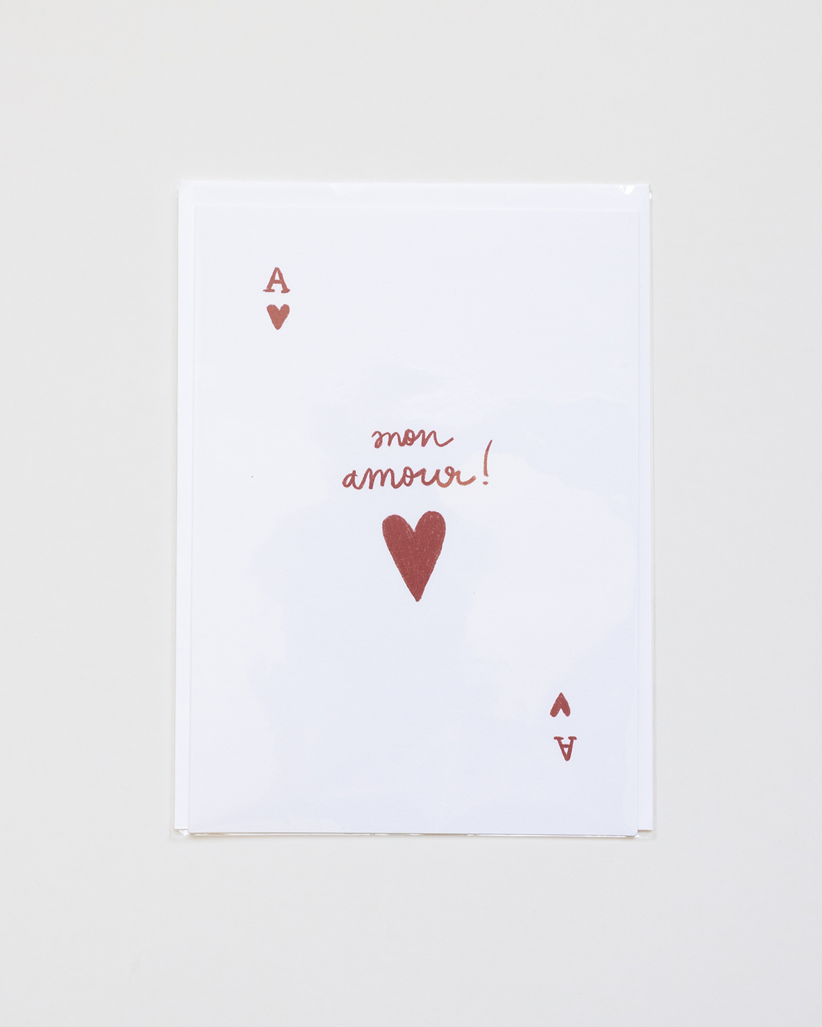 Mon Amour Greeting Card