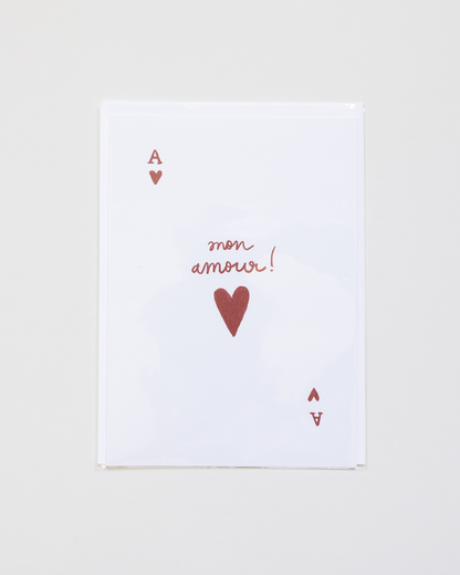 Mon Amour Greeting Card