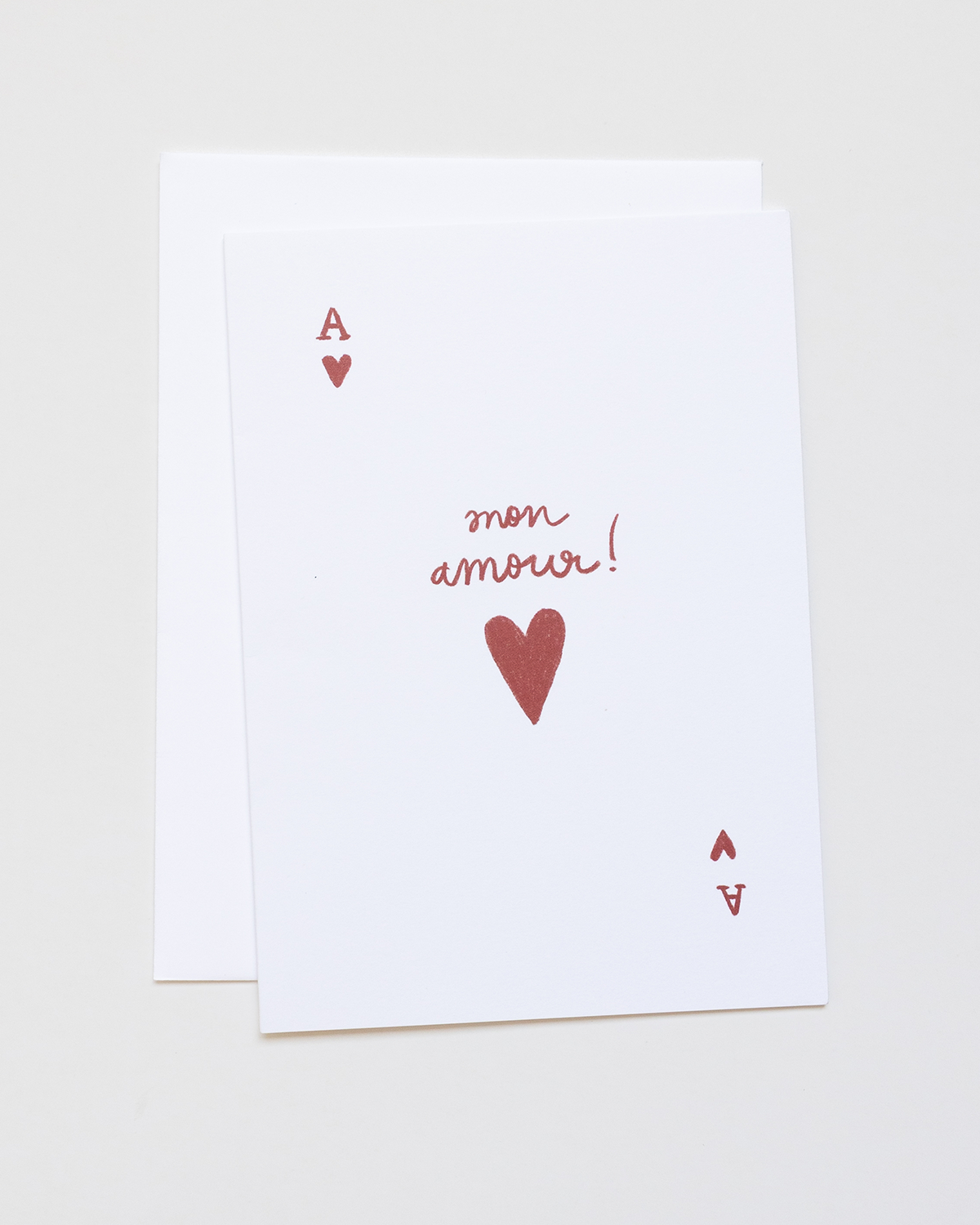 Mon Amour Greeting Card