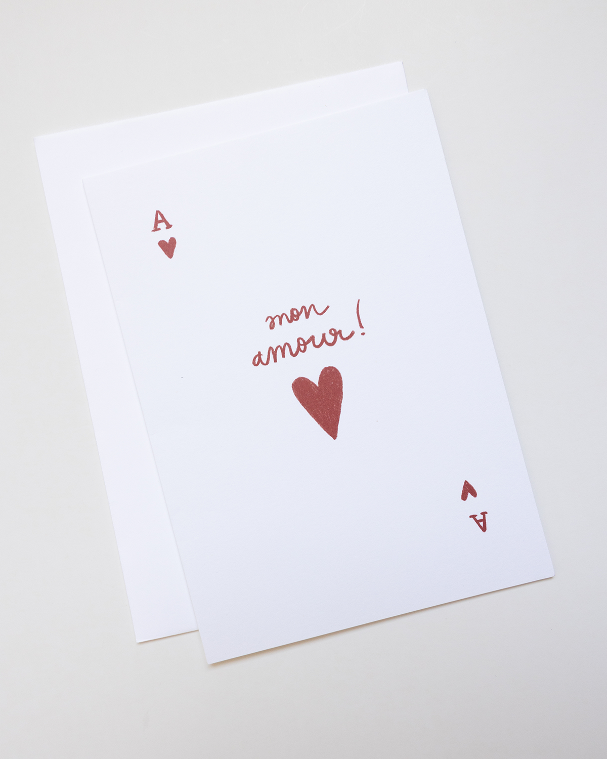 Mon Amour Greeting Card