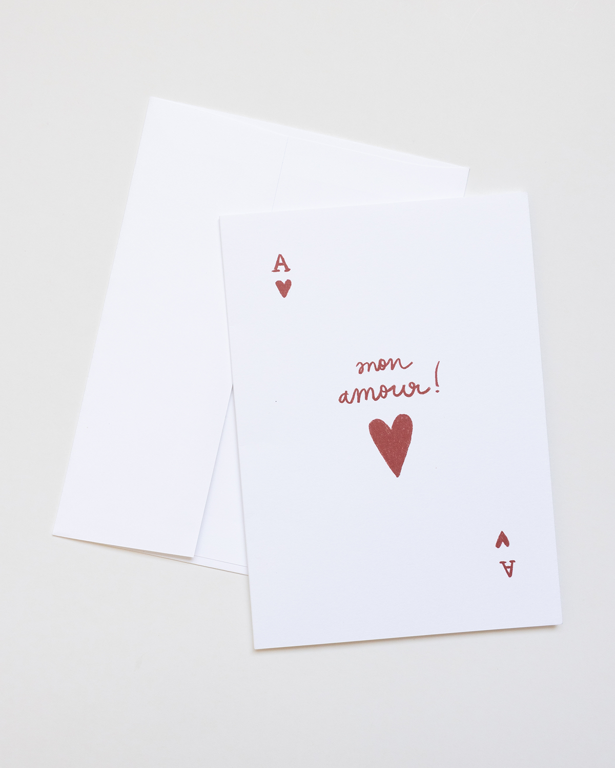 Mon Amour Greeting Card