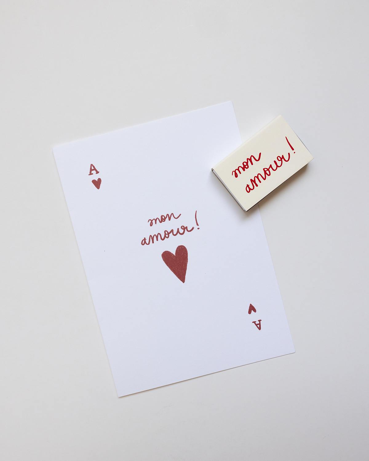 Mon Amour Greeting Card