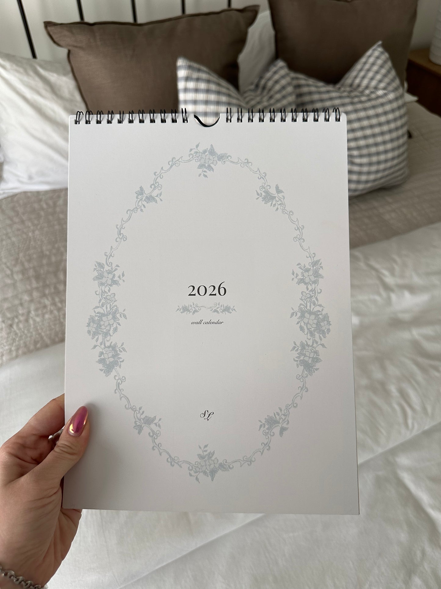 Vintage China Plate Calendar