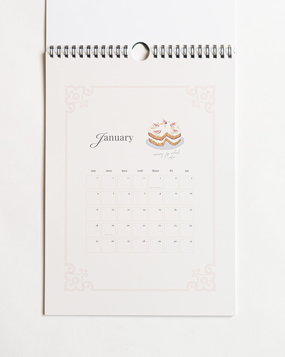 The Great British Cake Calendar