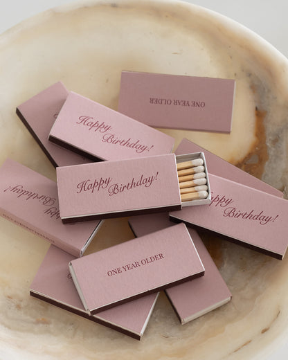Happy Birthday Matchbox