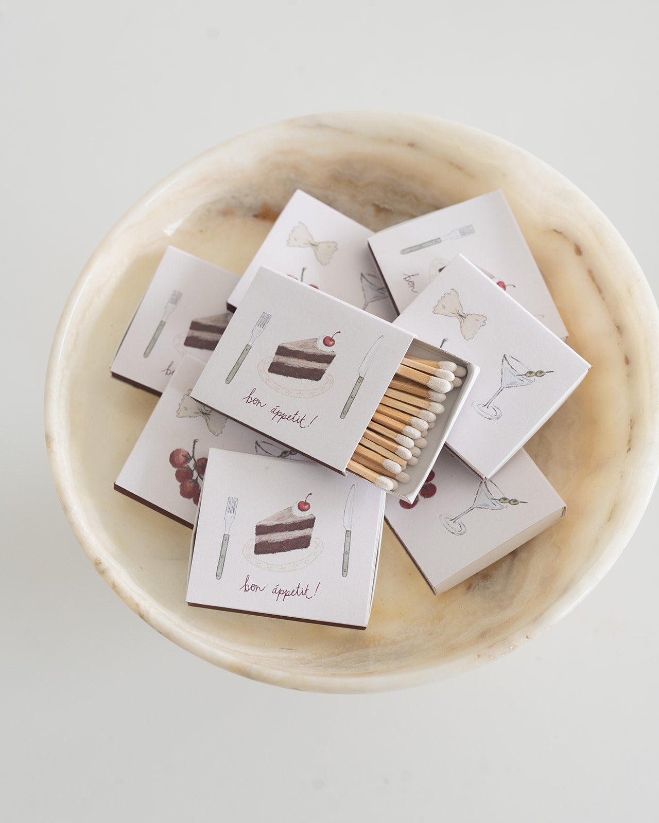 Dinner Party Matchbox