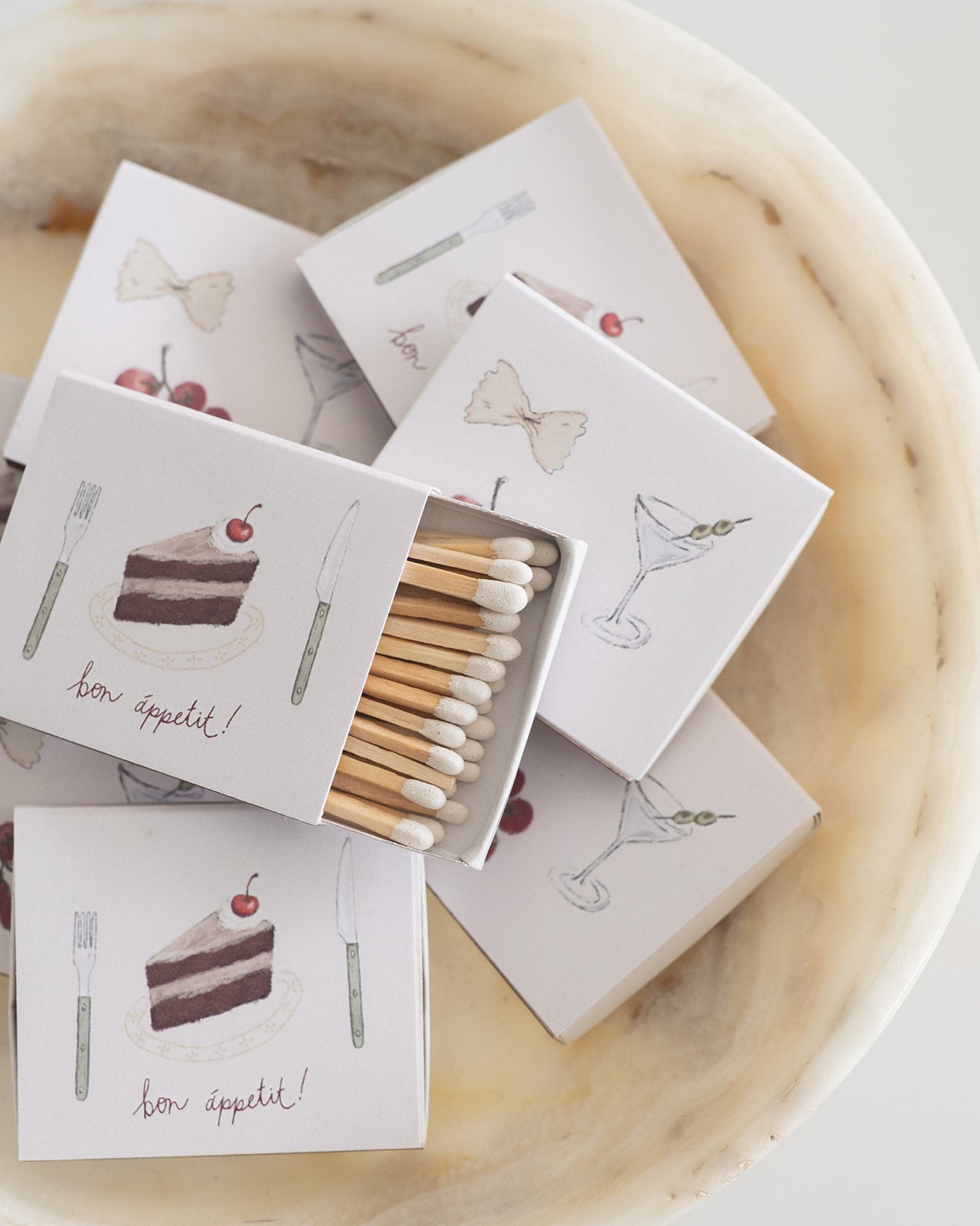 Dinner Party Matchbox