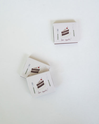 Dinner Party Matchbox
