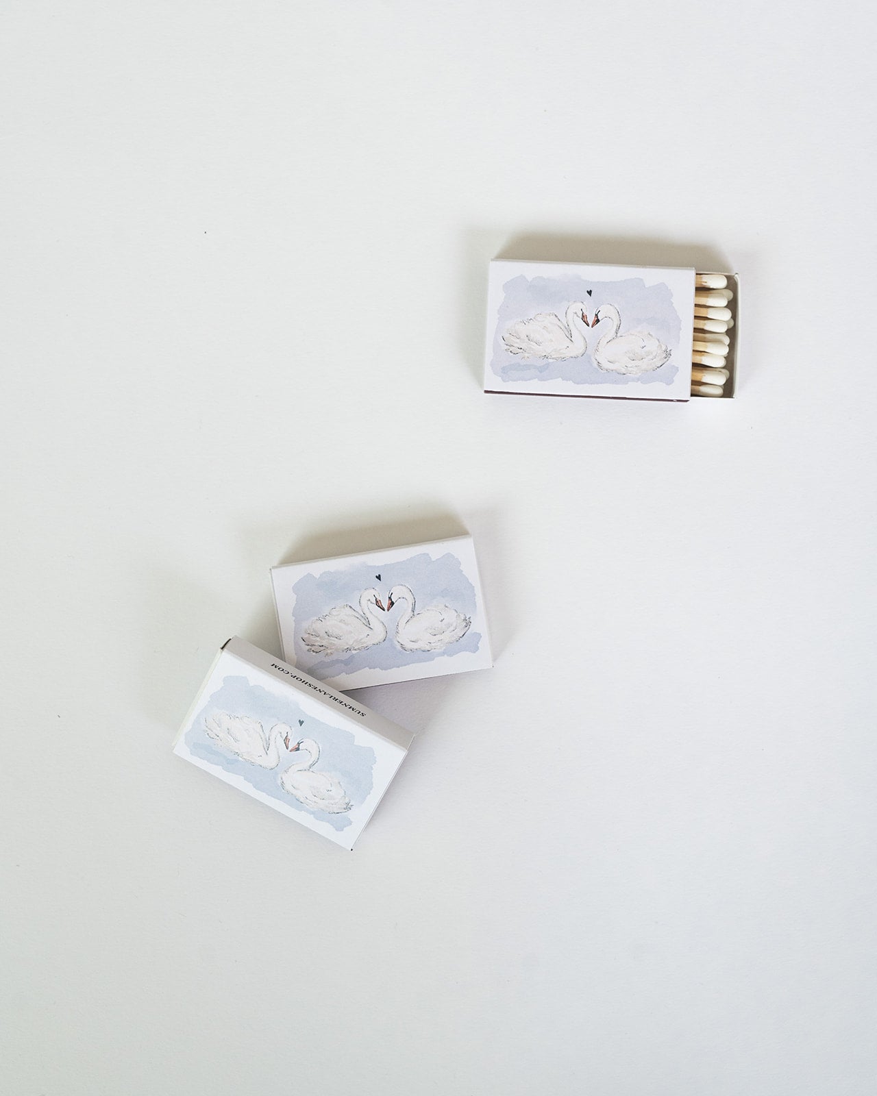 Swan Matchbox