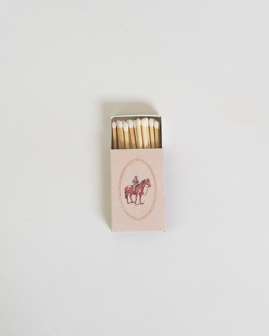 Western Cowboy Matchbox