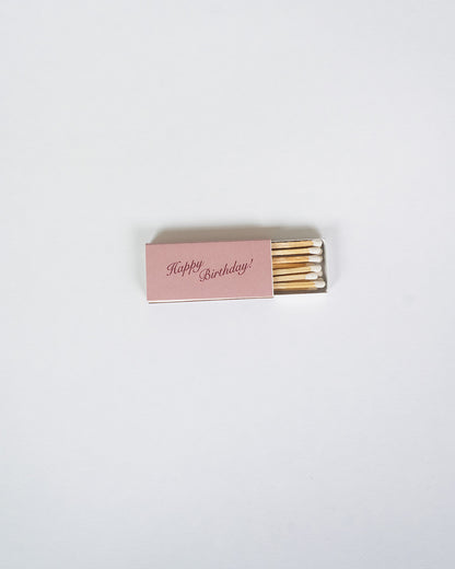 Happy Birthday Matchbox