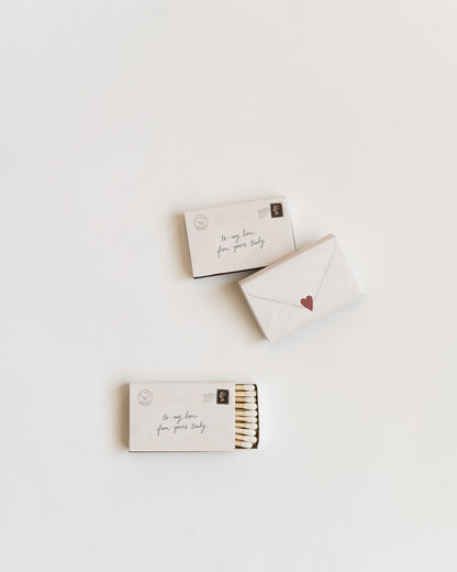 Love Letter Matchbox