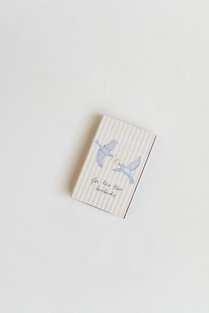 Wedding Lovebirds Matchbox
