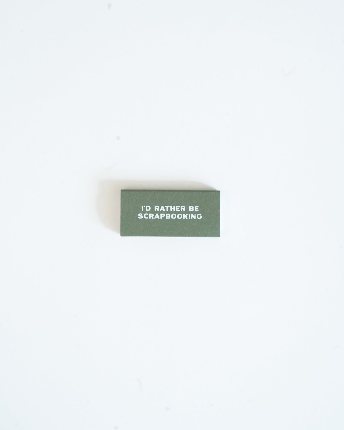 Scrapbooking Matchbox