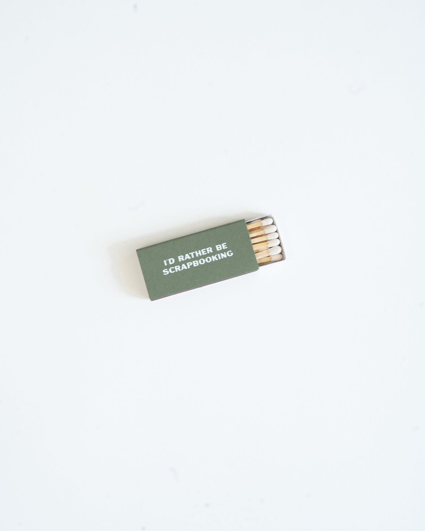 Scrapbooking Matchbox