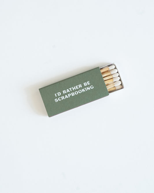 Scrapbooking Matchbox