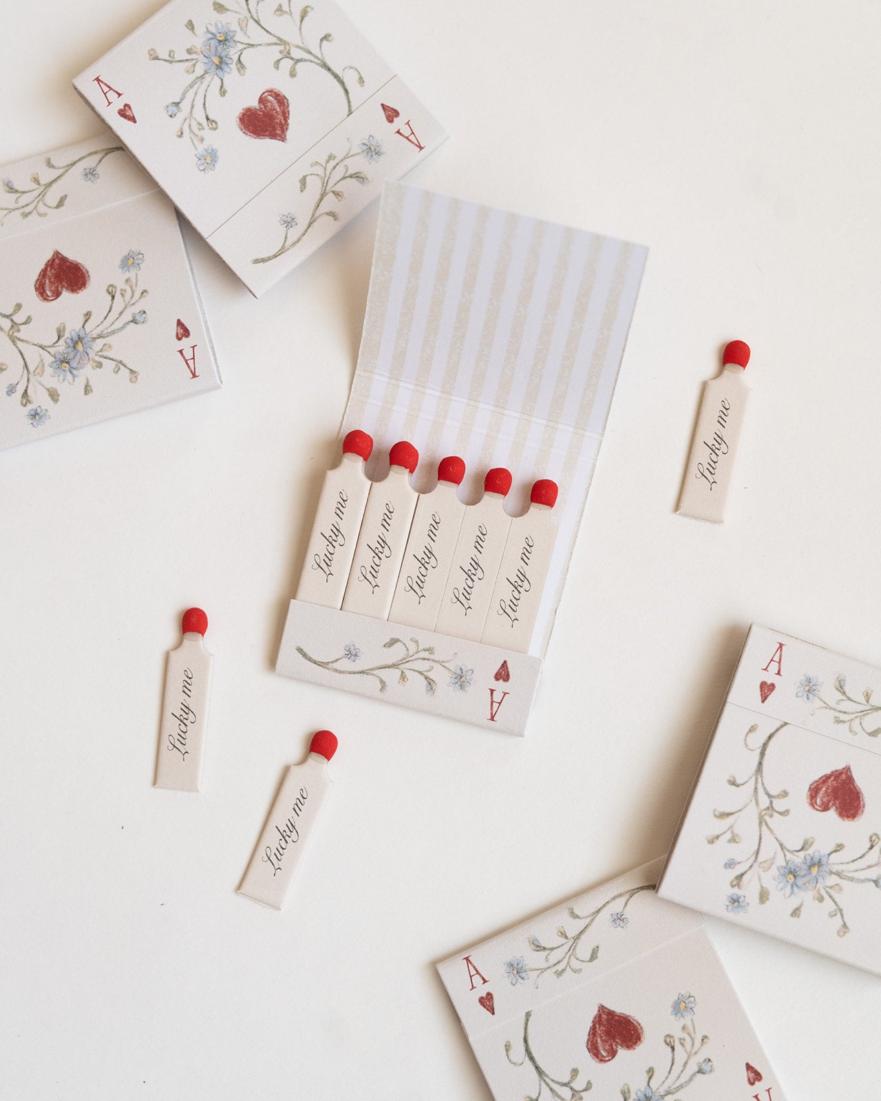 Ace of Hearts Matchbook