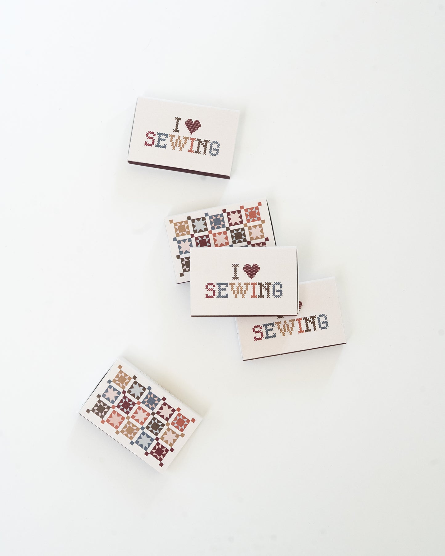 I Love Sewing Matchbox