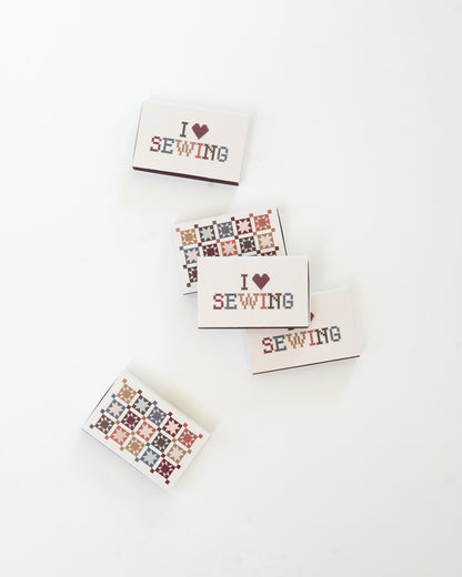 I Love Sewing Matchbox