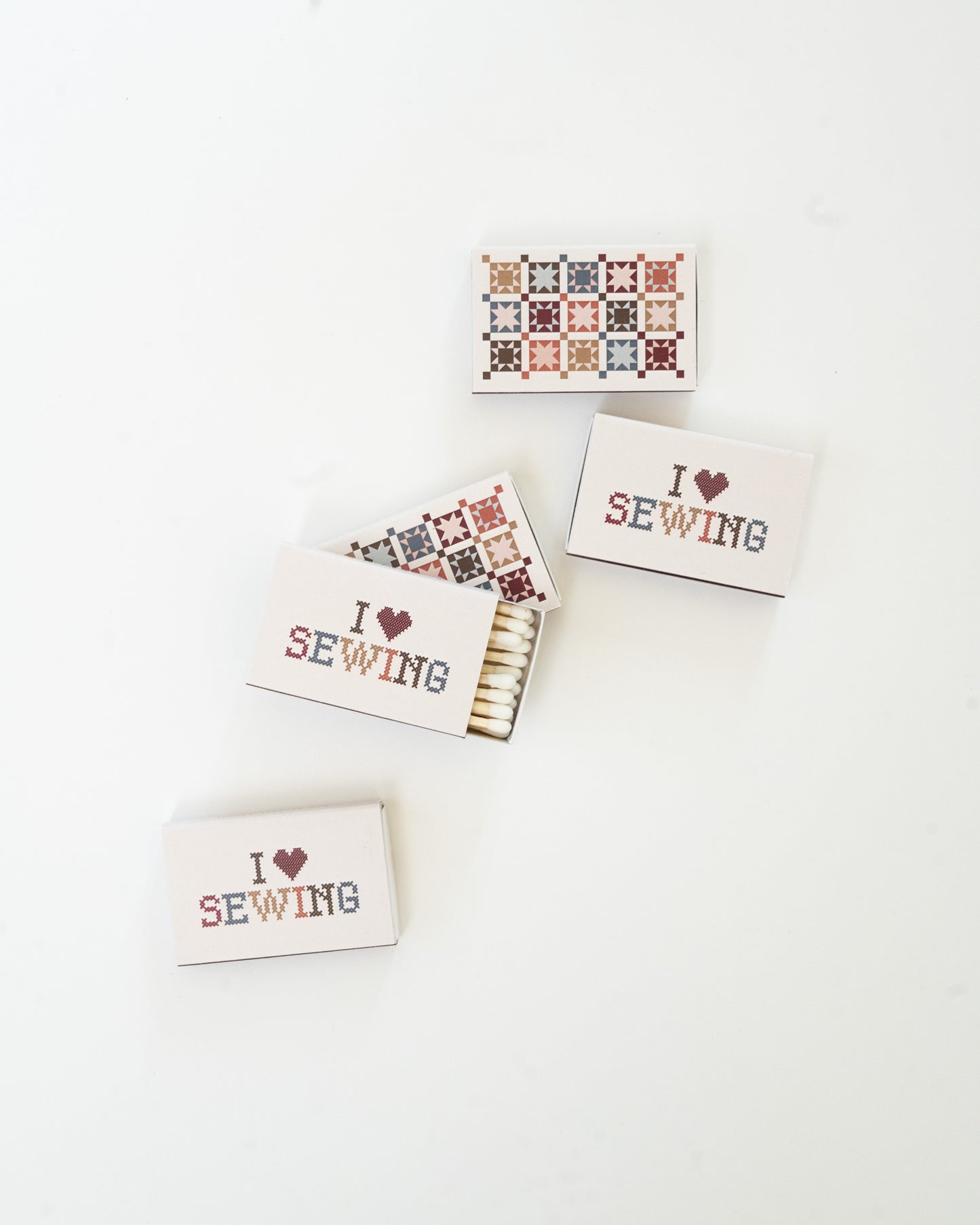 I Love Sewing Matchbox