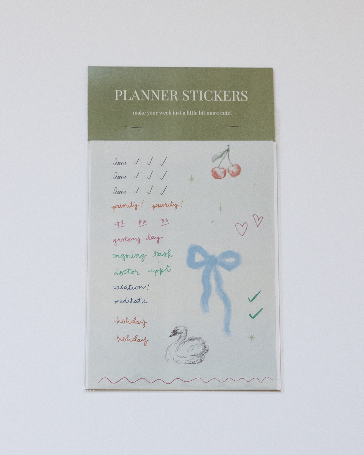 Planner Sticker Sheet